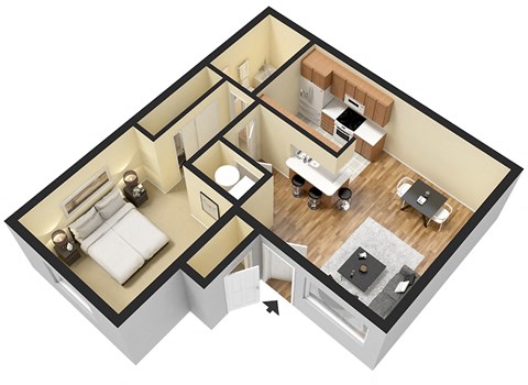 5275 W. Seventh Street 1-2 Beds Apartment, Market Rate for Rent - Photo Gallery 15